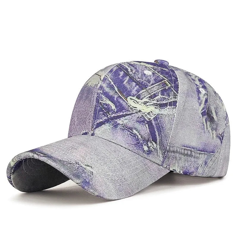 Mode Femmes Hommes Casquette de baseball en coton délavé pour homme et femme, style rétro, toutes saisons, sports de plein air, casquette snapback pour femmes et hommes