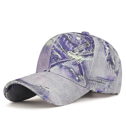 Mode Femmes Hommes Casquette de baseball en coton délavé pour homme et femme, style rétro, toutes saisons, sports de plein air, casquette snapback pour femmes et hommes