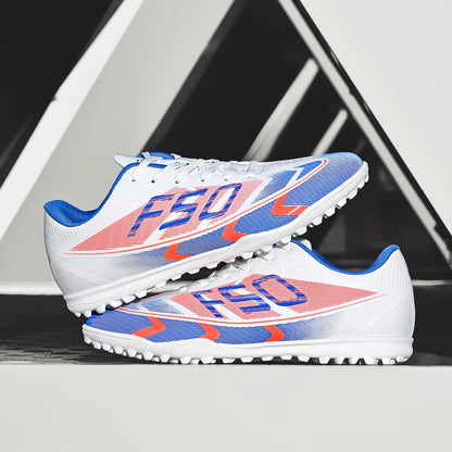 Zapatillas de fútbol ligeras para hombre TF con tacos para exteriores, resistentes al desgaste y antideslizantes