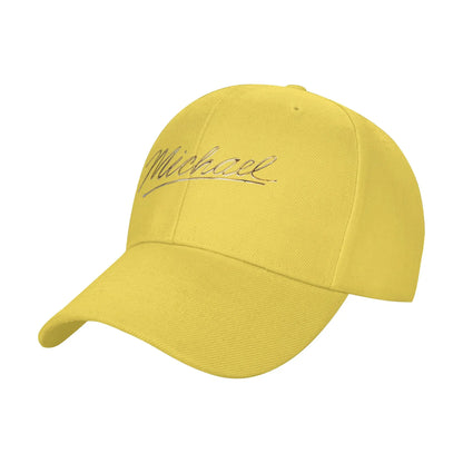 Casquette de baseball Michael Biopic Logo Sun : casquettes d'été décontractées style hip-hop pour homme, pour la chasse et le camping