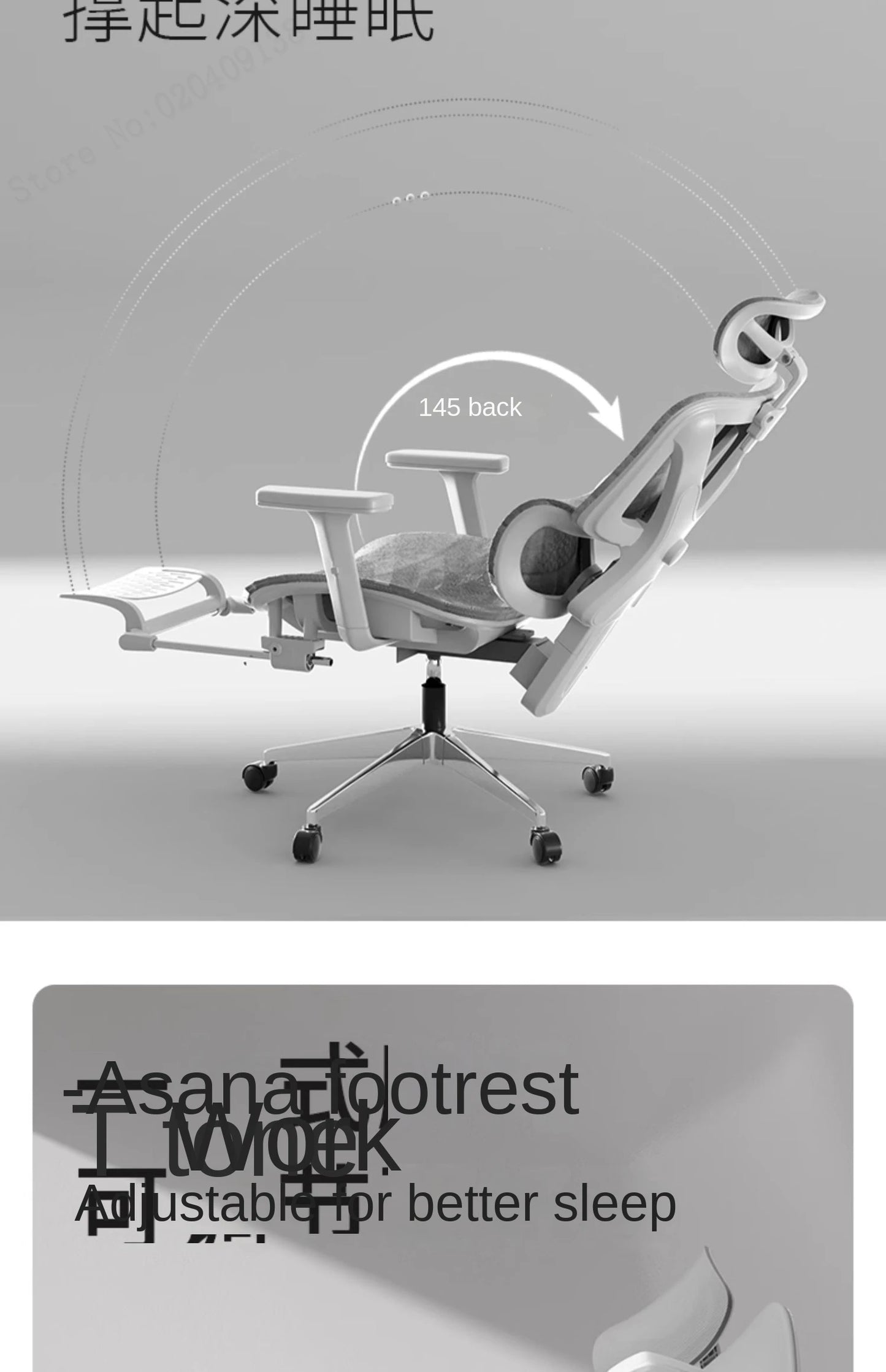 New E07 Pro Ergonomic Chair Sedentary Comfort Office Chair Home Study  Gaming Chair Backrest Adjustable Seat With Footrest