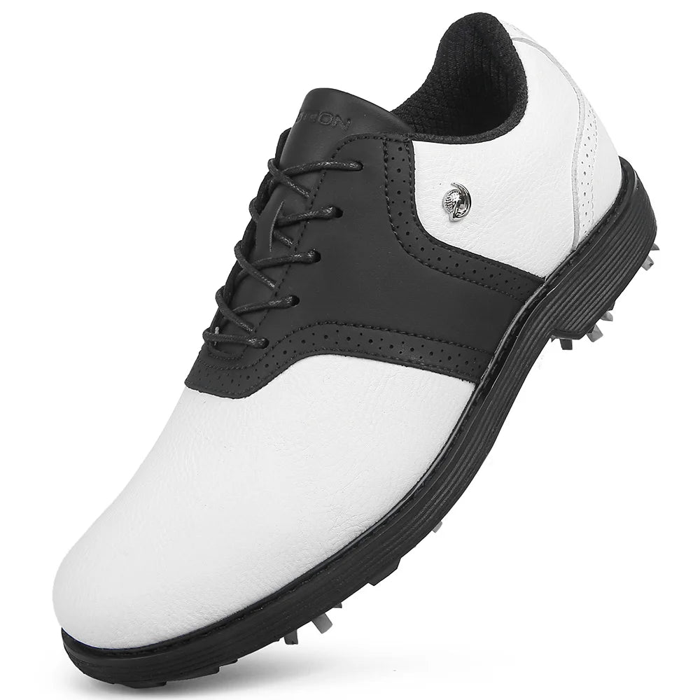 New Men Golf Shoes, Professional Golfers Shoes, Waterproof Comfortable Golf Footwear, Non-Slip