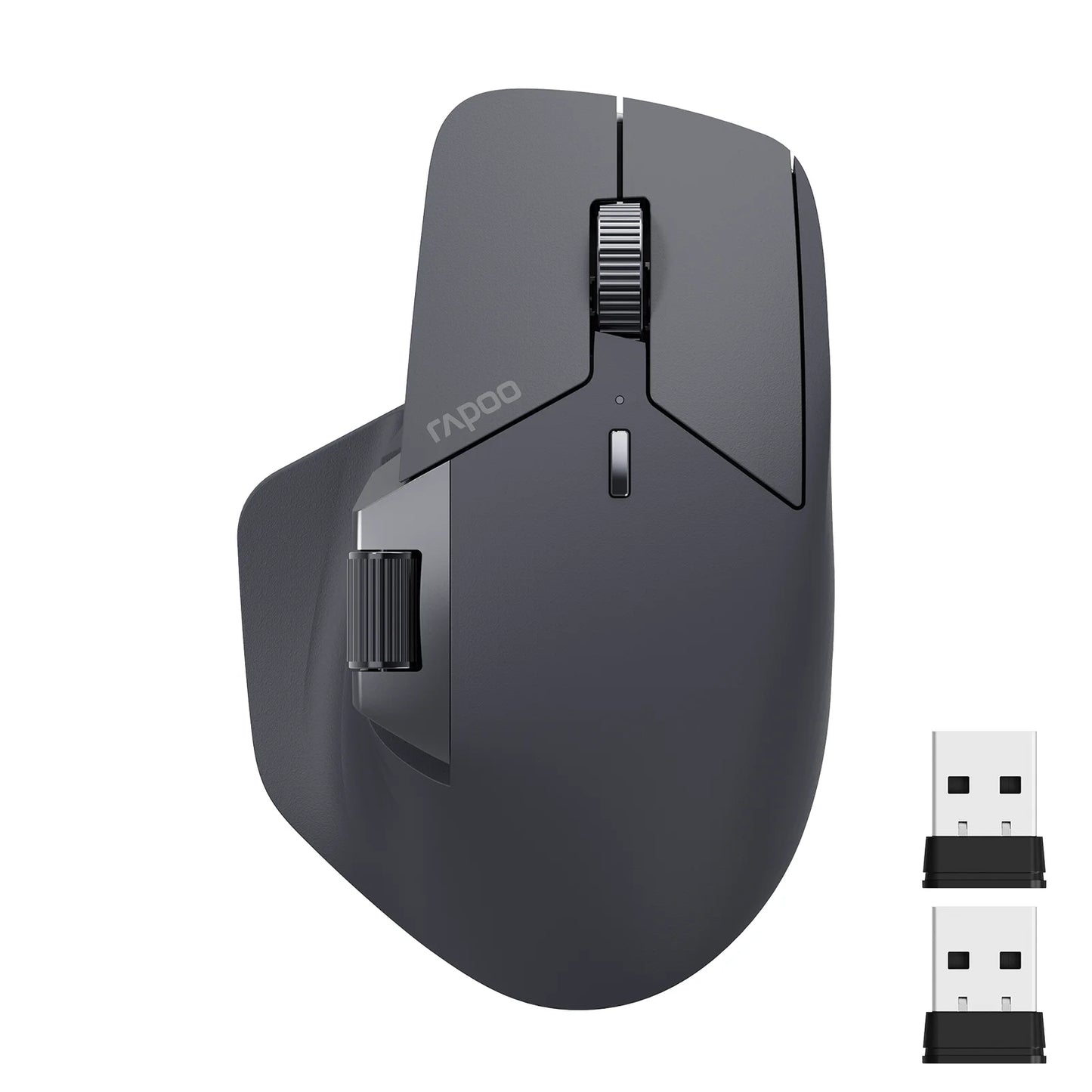 Rapoo MT760/MT760L/MT760Mini/MT760M Rechargeable Multi-mode Bluetooth Wireless Mouse Ergonomic 4000 DPI Support Up to 4 Devices