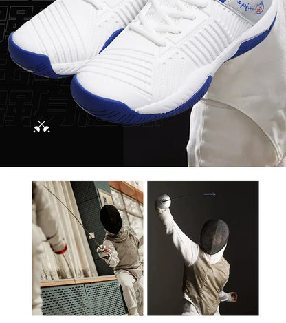 2025 New Professional Fencing Shoes for Men Women Small Size 31 32 Fencer Sport Lightweight Sneakers Comfortable Athletic Boots