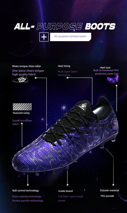 KELME Adult scarpe da calcio da uomo Blast 3.0 tacchetti corti MG scarpe sportive professionali per partita e allenamento Breathab