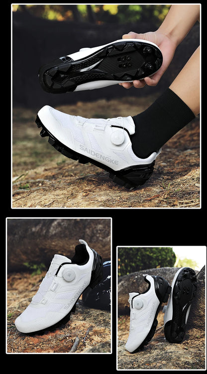 Scarpe da ciclismo unisex nuove, professionali, leggere e di lusso, originali, da strada, in gomma, MTB, da corsa, bici fashion, sport street
