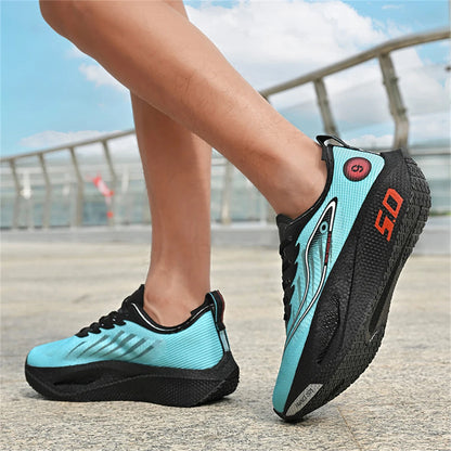 Nuevas zapatillas deportivas para hombre y mujer, zapatillas de running, placa de carbono, competición de maratón masculina, amortiguación, zapatillas de entrenamiento atlético