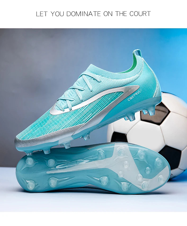 Scarpe da calcio TF da uomo, sneakers professionali per calcetto e futsal, scarpe da soccer casual da uomo di alta qualità per allenamento
