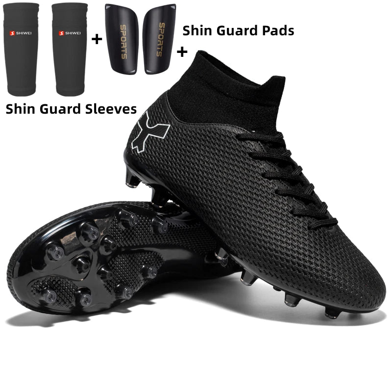 Herren-Qualitäts-Fußballschuhe, strapazierfähige Fußballschuhe für Jungen, leichte Kinder-Fußballschuhe, Futsal-Trainingssneaker, Fußballschuhe mit Stollen