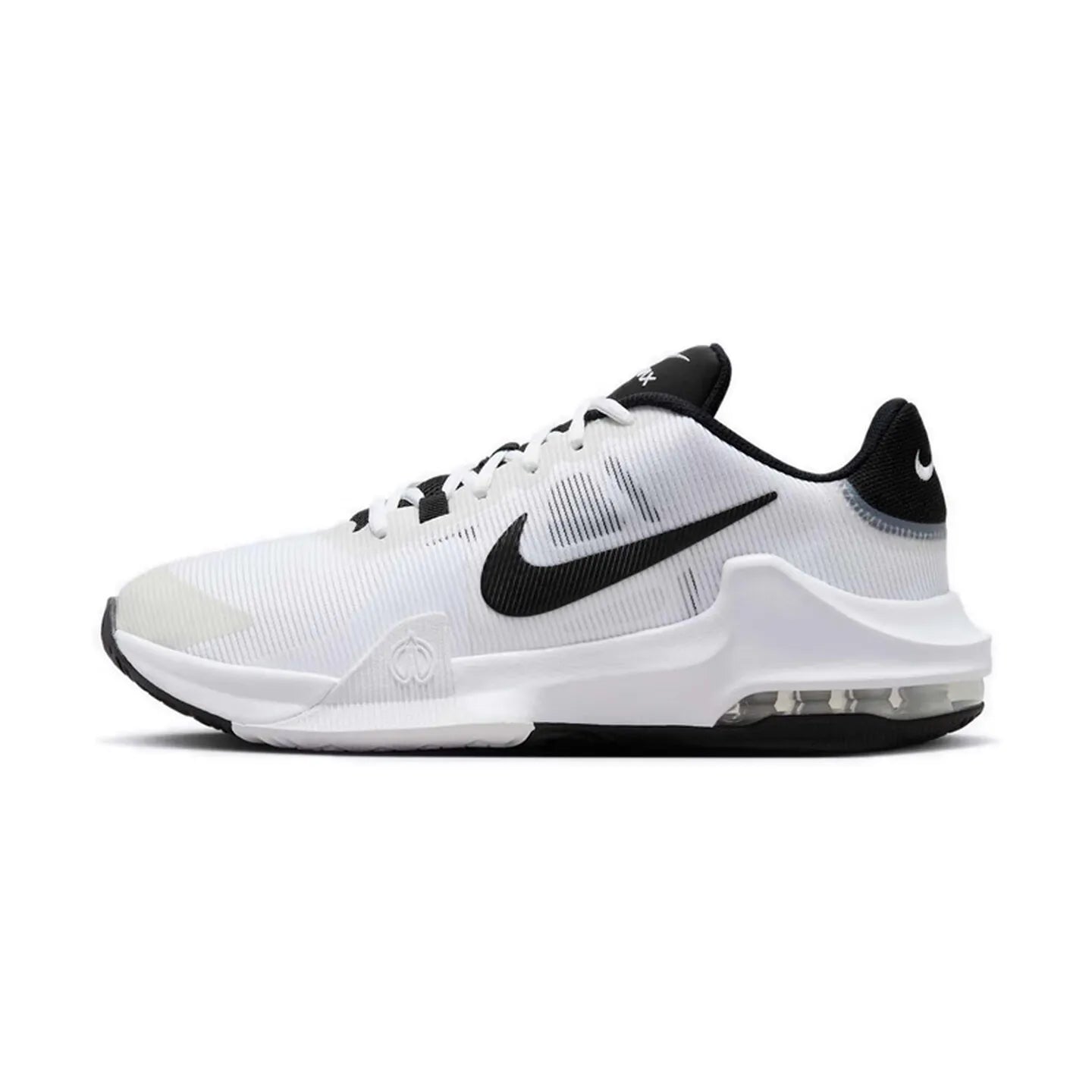 Nike Air Max Impact 4 Low-Top Basketball Shoes Casual, Versatile, Slip-Resistant, Durable, Cushioned DM1124-002