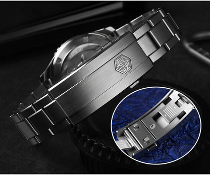 San Martin New 40mm Diver Watch YN55 Enamel Dial Classic Luxury Men Automatic Mechanical Watches Sapphire Waterproof 300m SN0009