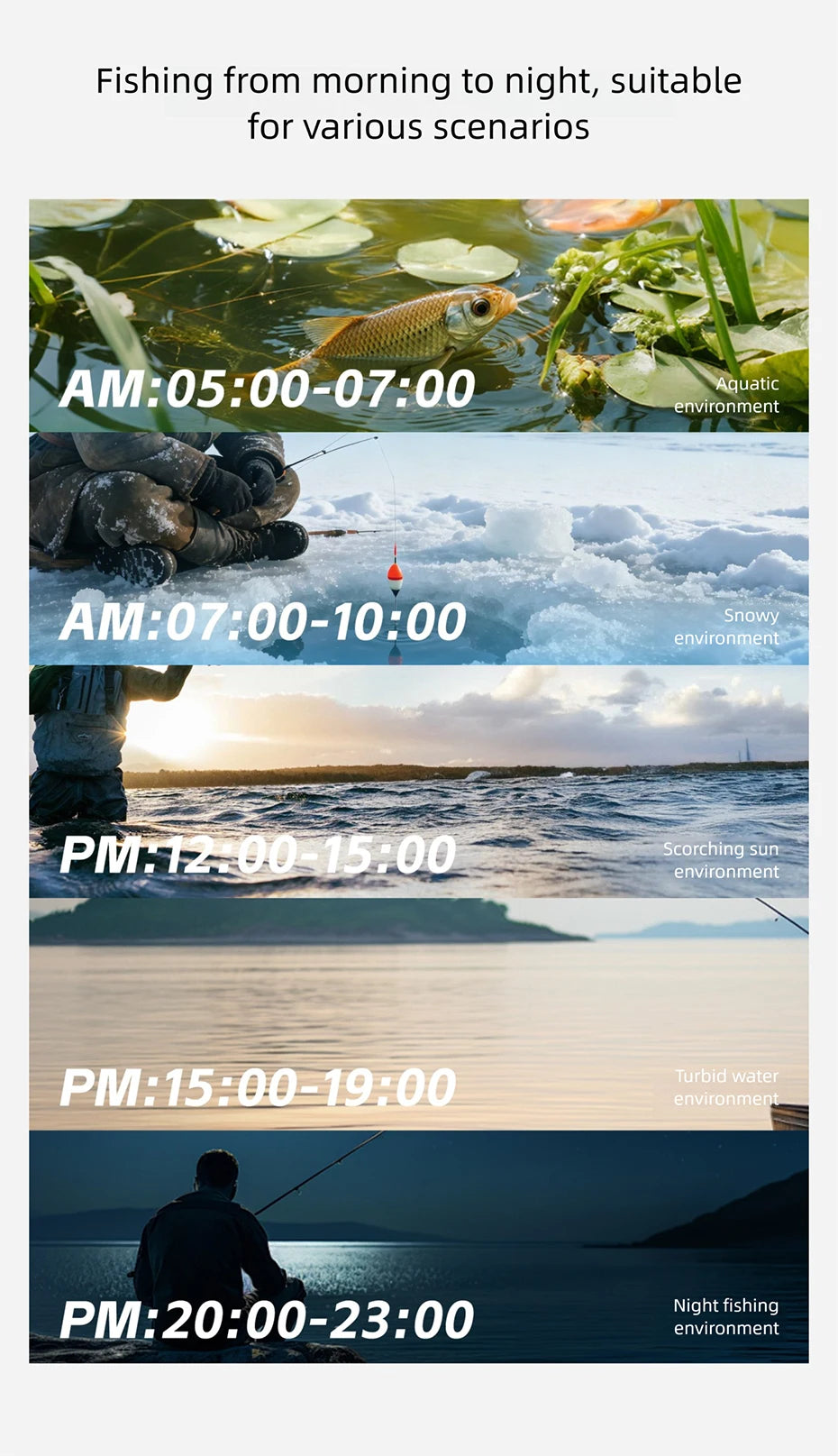 CAPONI polariserade solglasögon för män, utomhus- och sportfiske, fyrkantiga, olje- och vattenavvisande, blå HD-linser, svarta glas, CP36505