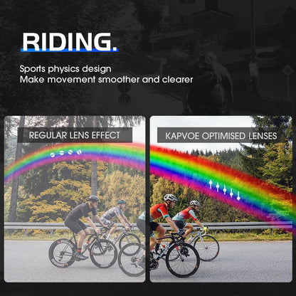 Scvcn Cykelsolglasögon för män Utomhussport Löparsolglasögon Dam MTB Cykelglasögon Landsvägscykling Fiske Vandring Glasögon