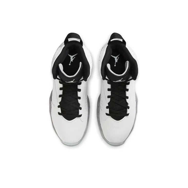 Scarpe da basket Jordan: eleganti, versatili, ammortizzate, antiscivolo, resistenti, a gambale medio, in stile retrò, modello AR4430-101