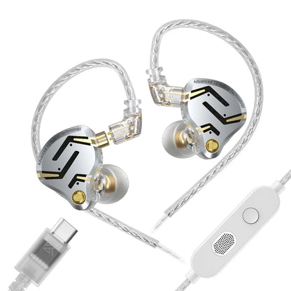 KZ ZS12 PRO 2 Flagship-Grade Super-Linear Hybrid IEM Earphones HiFi Bass In Ear Headphones Esports Gaming Headest Wired Earbuds