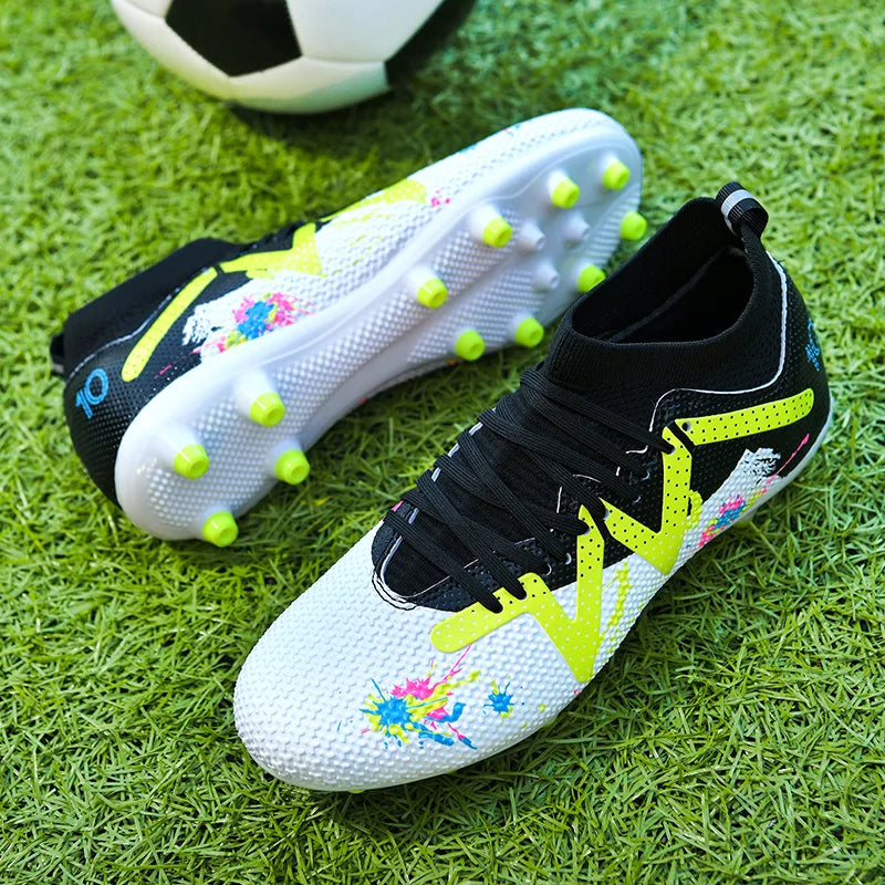 Nuove scarpe da calcio da uomo Society, tacchetti professionali, scarpe da calcio indoor, scarpini veloci da campo, sneaker da ragazzo originali per allenamento