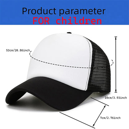 PAW Patrol Mesh Baseball Caps Cartoon Chase Letter Adult Kids Sports Hats Anime Summer Outdoor Sunshade Peaked Cap Boy Girl Gift