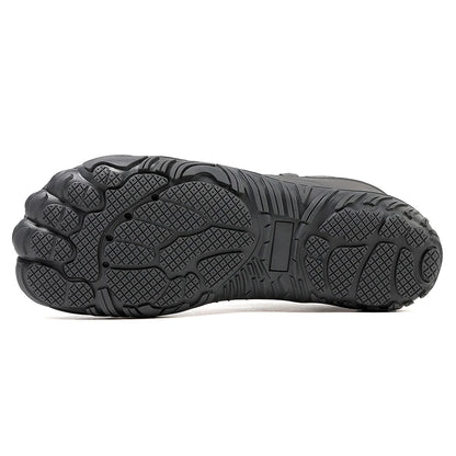 Simple Men's Shoes Lightweight Hiking Sports 2025 Wide Toe Barefoot Shoes Multifunctional Casual Mesh Breathable Walking Shoes