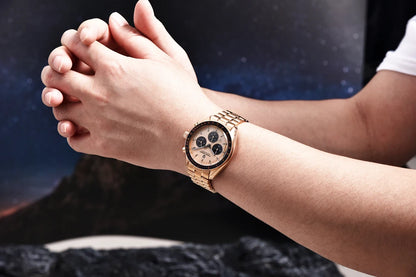 PAGANI DESIGN 2026 New Moon Watch For Men Quartz Multifunction Chronograph Sports Mens Watches Top Brand Luxury Sapphire Mirror