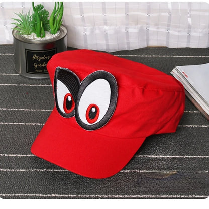 Jeu d'animation Super Luigi Brothers Chapeau de cosplay Cosplay Odyssey Unisexe Adulte Drôle Chapeau de soleil à grands yeux Casquette de baseball