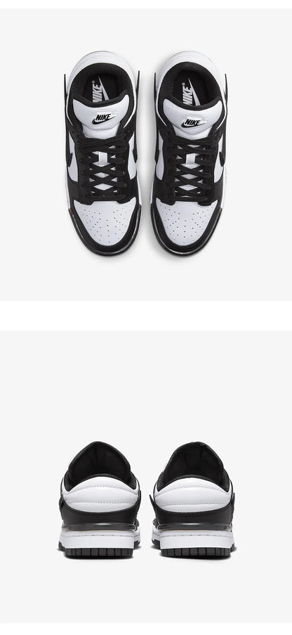 Scarpe casual minimaliste da donna Nike ufficiali e autentiche, traspiranti, con lacci e suola spessa DZ2794-001