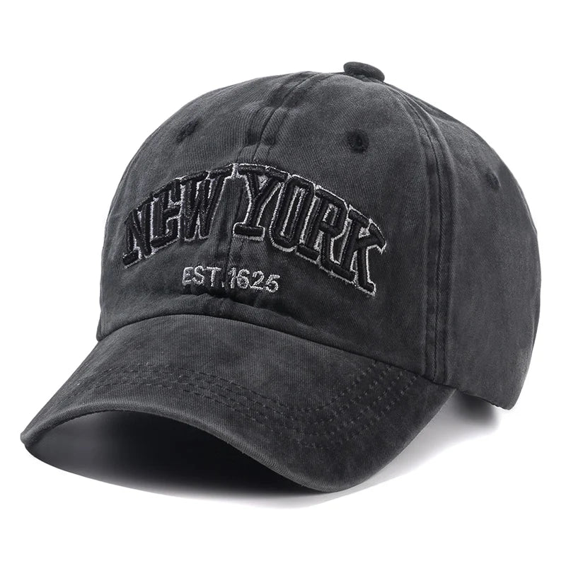 Kšiltovka z prané bavlny York pro muže a ženy, kšiltovky typu snapback, baseballové kšiltovky, ochrana před sluncem, kšiltovka typu „dad hat“, outdoorová kšiltovka