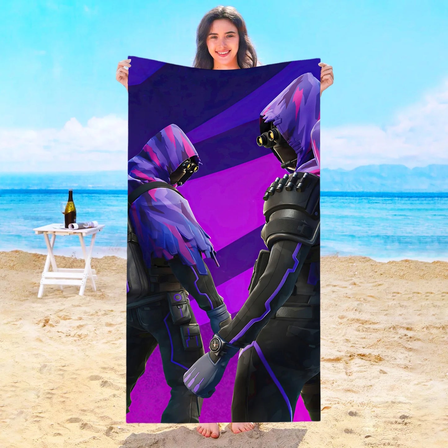 Game F-Fortnites Strandtuch Hotelhandtücher Badezimmer Sauna Spa Playa Reise Schwimmbad Für Zuhause Babybad Mikrofaser Fitnessstudio Dusche
