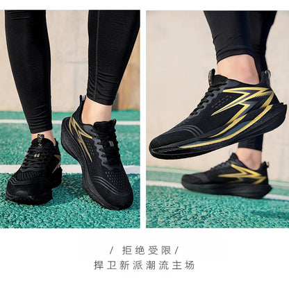 NEW Men Sports Running Shoes Off Marathon Breathable Light Comfortable Athletic Sneakers Jogging Basketball Tenis Air Cushion