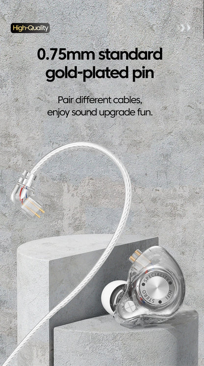 Original 15D Super Bass In Ear Headphone With Mic 3.5mm AUX/Type-C Digital Chip Headset For iPhone 17 Huawei Xiaomi Android