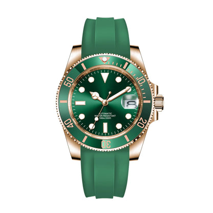 Customized Logo Men's Mechanical Automatic Wristwatch NH35 Movement 40mm Dial 100M Waterproof Sapphire Glass DIY Corgeut