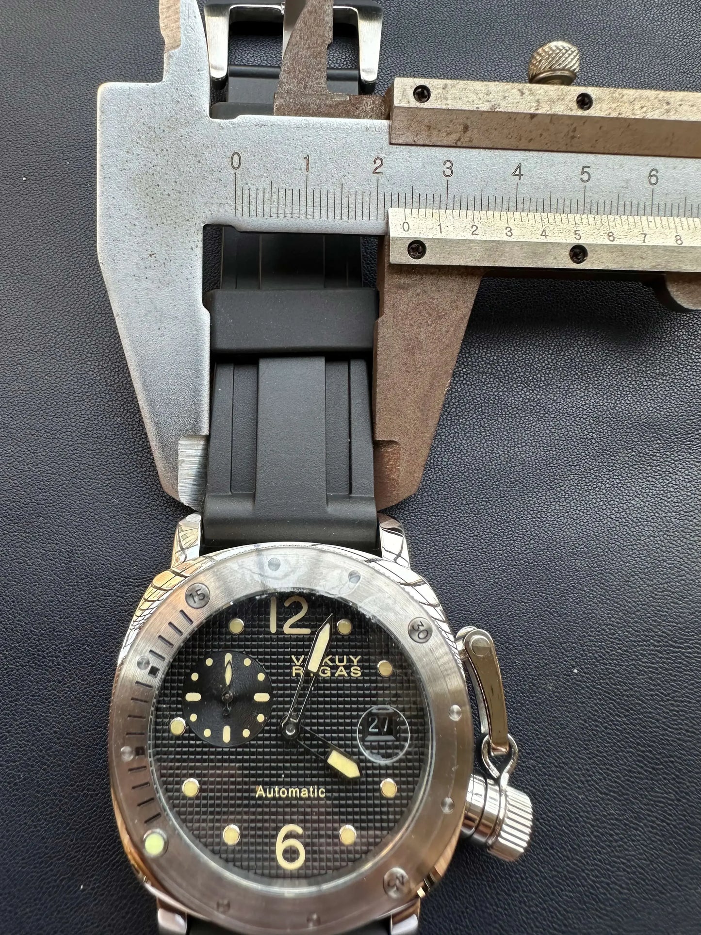 Men's Automatic Mechanical Watch Navy Military Watch for Seagull ST25 Automatic Movement Super Luminous 200 Waterproof