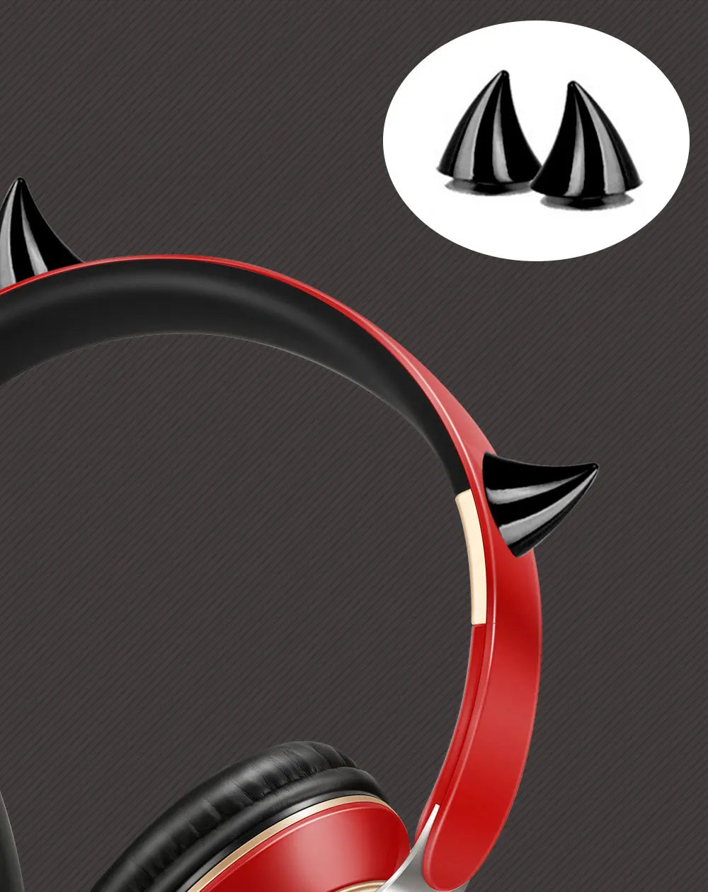 New Popular Bluetooth Headphones Stereo Headset Wireless Original Earphones Cosplay Game with MP3 FM & Microphone Students Gift