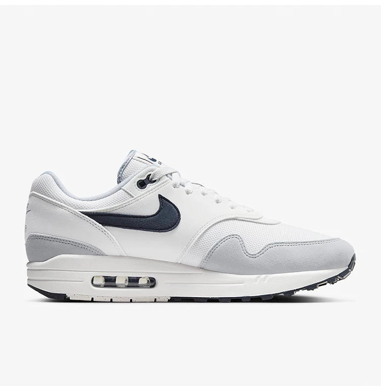 Nike Original Air Max 1 Herren-Low-Top-Sportschuh mit Luftkissen im Retro-Stil FD9082-002