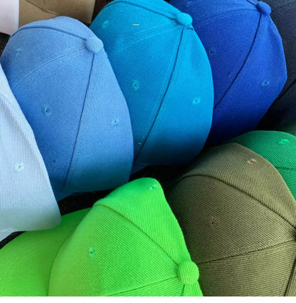 Dance Baseball Cap Adjustable Casual Snapback Hats For Women Men Unisex Hip Hop Cap Colorful Street Dad Hat Sport Cap Kpop Diy