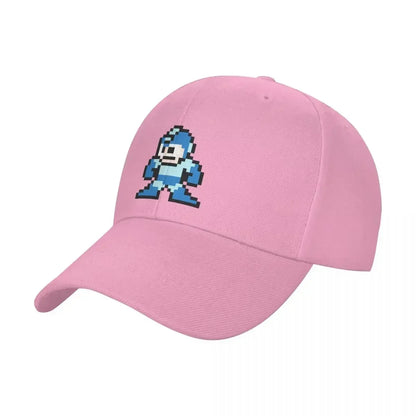 Megaman 8bits бейзболна шапка, лятна шапка, плажна шапка, мъжка, голф облекло, дамска