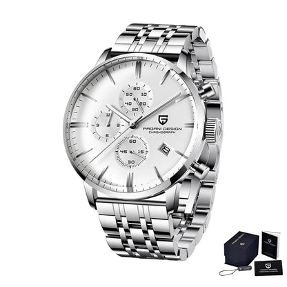 Pagani Design Men's Chronograph Watch  Japan VK67 Movt Waterproof Multifunctional Business Sports Quartz Watch Relogio Masculino