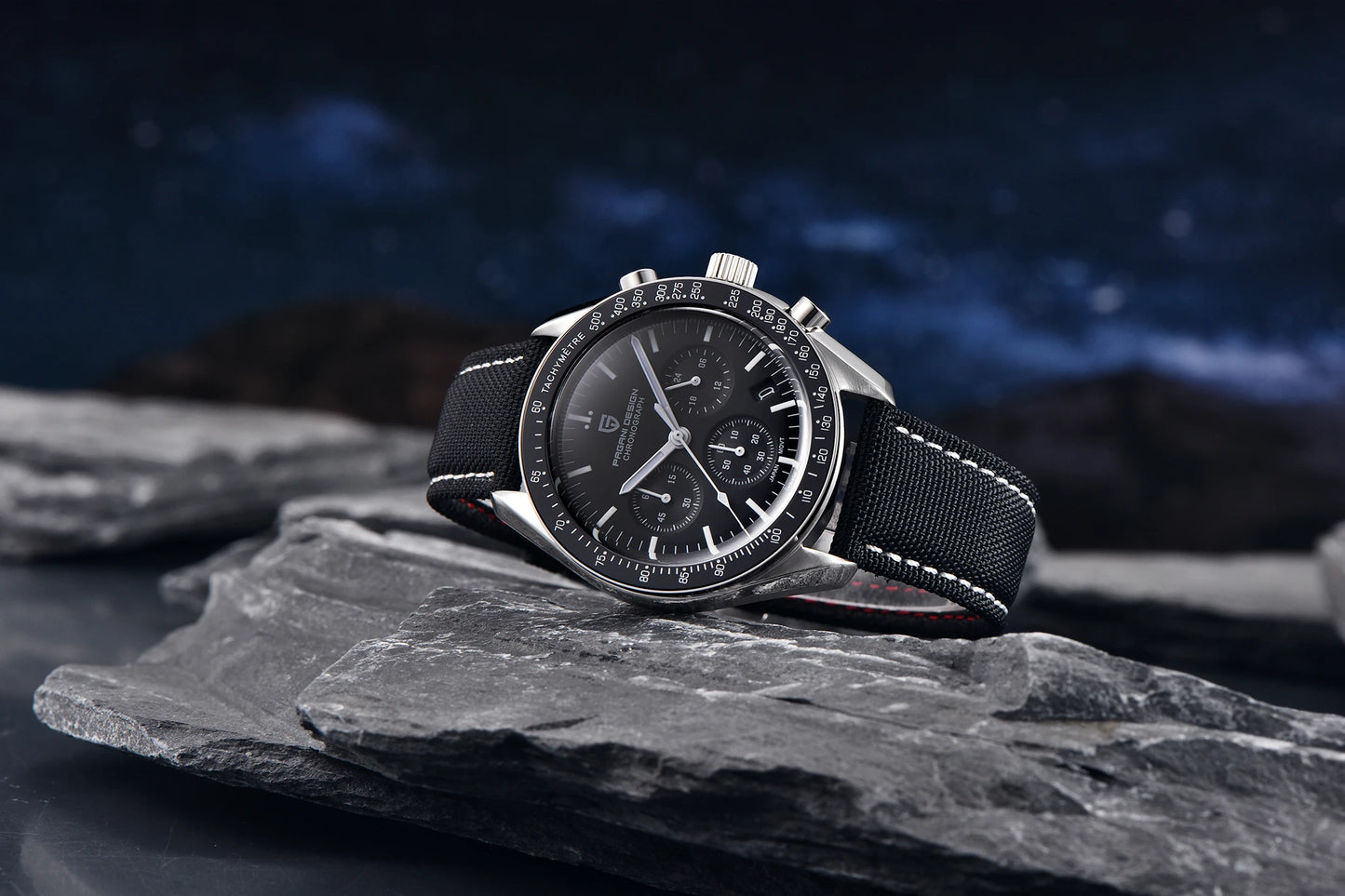 PAGANI DESIGN 2026 New Moon Watch For Men Quartz Multifunction Chronograph Sports Mens Watches Top Brand Luxury Sapphire Mirror