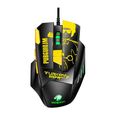USB wired mouse professional gaming mous 6800DPI macro definition D aggravated computer mouse for CF LOL
