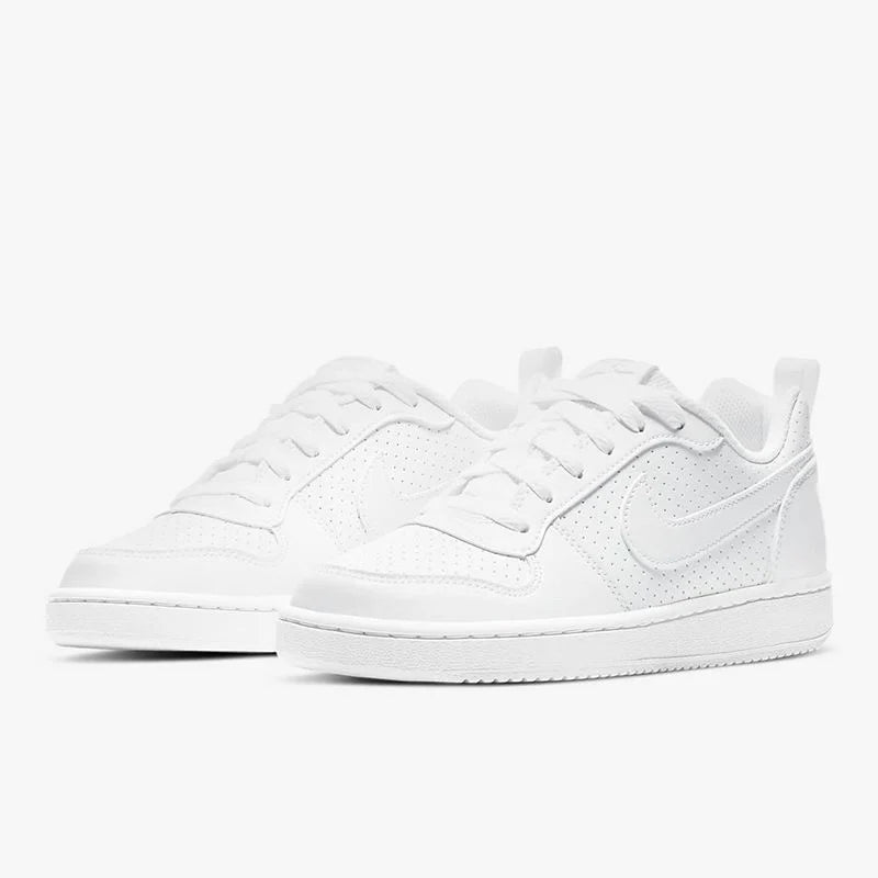 Nike Court Borough Retro Versatile Casual Non-Slip Breathable Balanced Low-Top White Av3171-100