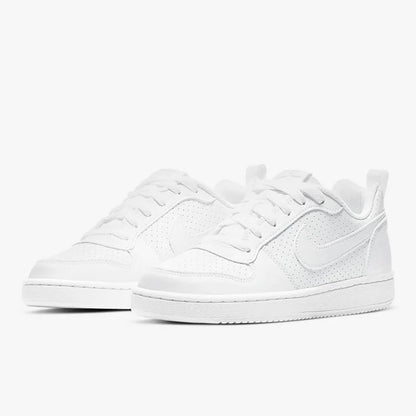 Nike Court Borough Retro Versatile Casual Non-Slip Breathable Balanced Low-Top White Av3171-100