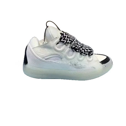 Comfortable High Heel Skate Shoes Thick-Soled Casual Sporty Dad Bag Shoes Vietnamese Cambodian New Style Knot-Tied Slip-On