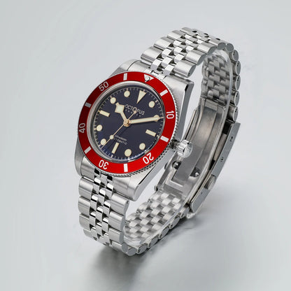 Octopus Kraken 37mm Dive Watch Men BB54 PT5000 Automatic Mechanical Movement Sapphire Crystal Aluminum Bezel STL Bracelet 20Bar