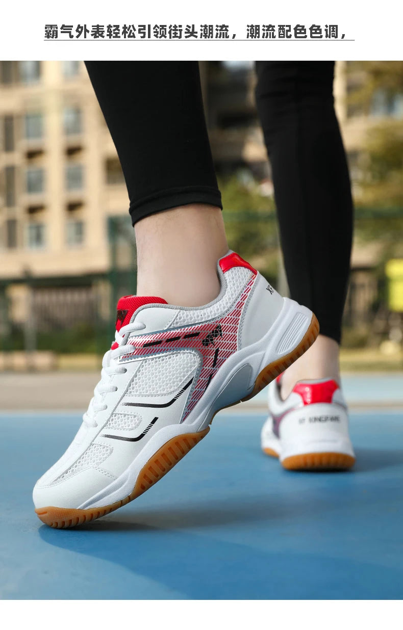 Scarpe professionali da badminton 2025, nuove sneakers da tennis da uomo, traspiranti e antiscivolo, scarpe sportive da pallavolo per uomo e donna