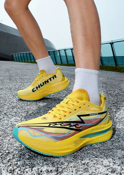 Running Shoes Carbon Plate Marathon Men Specialty Sports Breathable Lightweight Women's Comfortable Athletic Chunta Sneakers