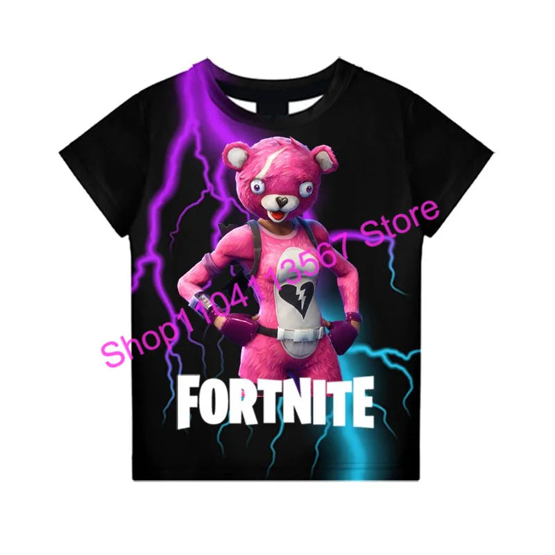 3D-gedruckter Llama Fortnite Hoodie Battle Royale Cartoon-Sweatshirt für Herren und Damen, Game-Hero-Kapuzenpullover für Teenager