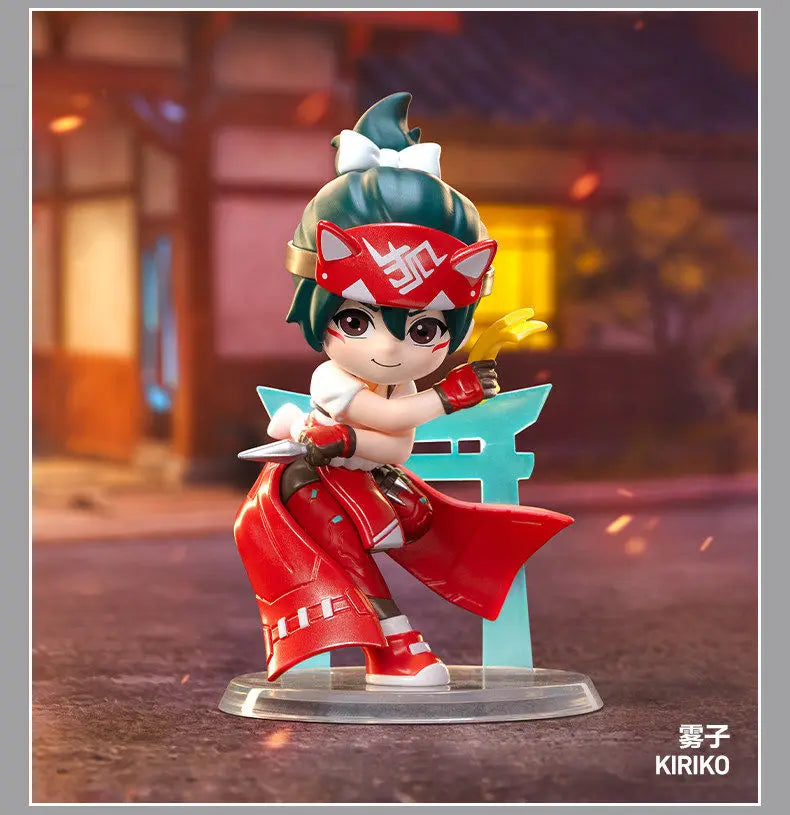 POP MART Genuína Overwatch Play Of The Game Series Blind Box — Figuras colecionáveis em PVC, ornamentos de secretária e modelos de brinquedo para fãs