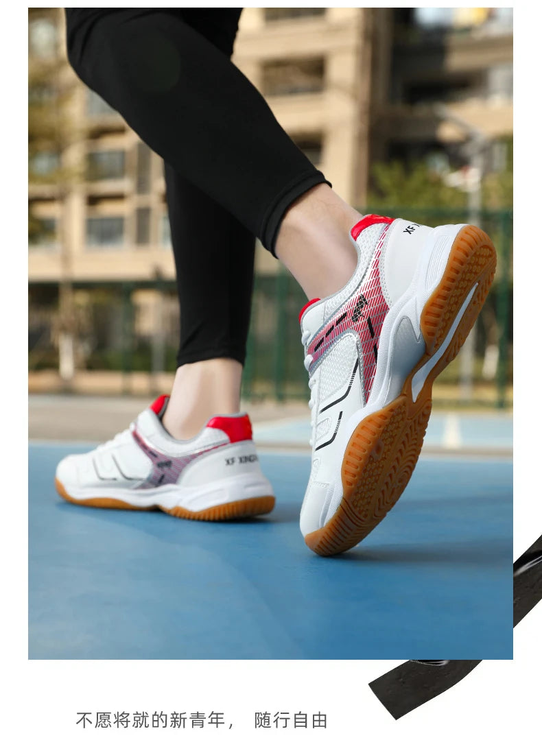 Scarpe professionali da badminton 2025, nuove sneakers da tennis da uomo, traspiranti e antiscivolo, scarpe sportive da pallavolo per uomo e donna