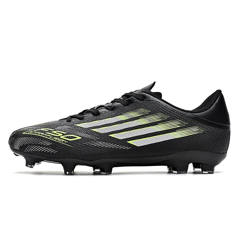 Chaussures de football pour hommes, crampons de football pas chers, chaussures de terrain AG/TF antidérapantes, chaussures de football d'entraînement en plein air pour débutants.