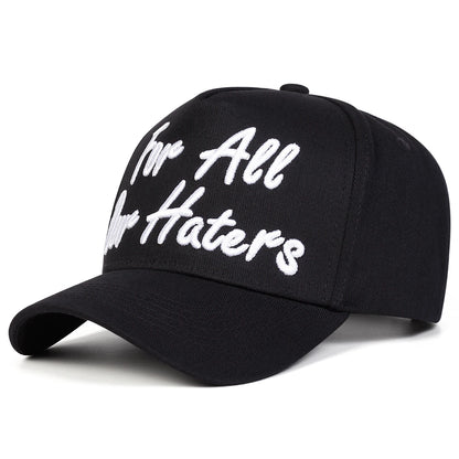 Unisex FOR ALLE VORES HADERE Broderede baseballkasketter Forår Efterår Udendørs Justerbare fritidskasketter Solbeskyttelseskasket Sportskasket