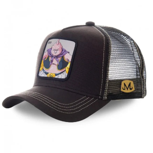 High Quality Dragon Ball Styles Anime Son Goku Cotton New Baseball Cap Men Women Hip Hop Dad Adjustable Mesh Hat Trucker Hat
